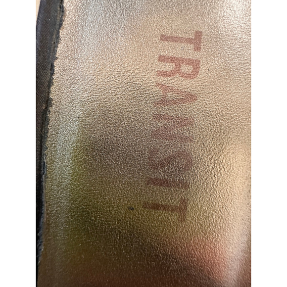 Vintage Transit Satin Mary Jane Heels Size 38 – Rounded Square Toe - Picture 3 of 9